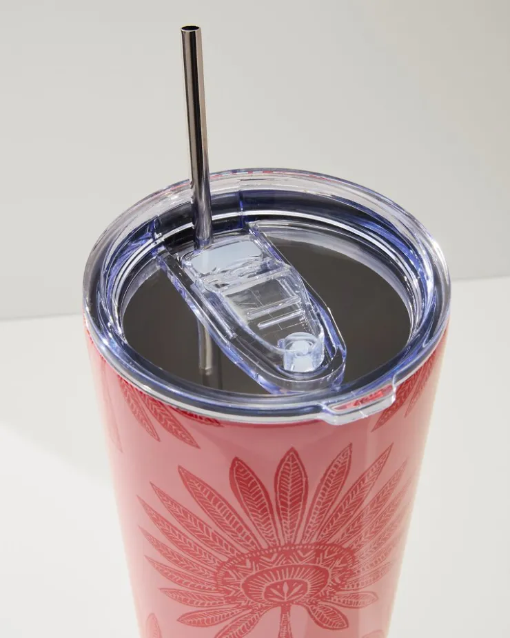 Tommy Bahama Palmetto Frond 30-oz. Tumbler- Drinkware & Bar|Outdoor Accessories