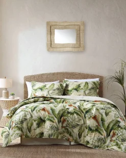 Tommy Bahama Palmiers California King Comforter Set- Comforters & Duvets