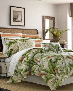 Tommy Bahama Palmiers King Comforter Set- Comforters & Duvets
