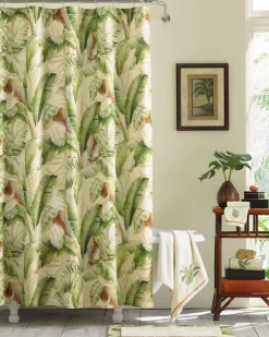 Tommy Bahama Palmiers Medium Shower Curtain- Bath