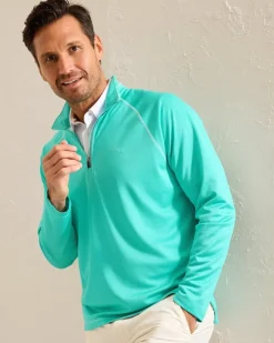 Tommy Bahama Paradise Isle IslandZone® Half-Zip Sweatshirt- Sweatshirts