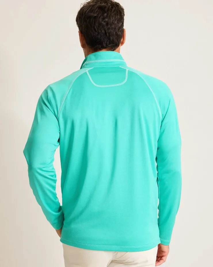 Tommy Bahama Paradise Isle IslandZone® Half-Zip Sweatshirt- Sweatshirts
