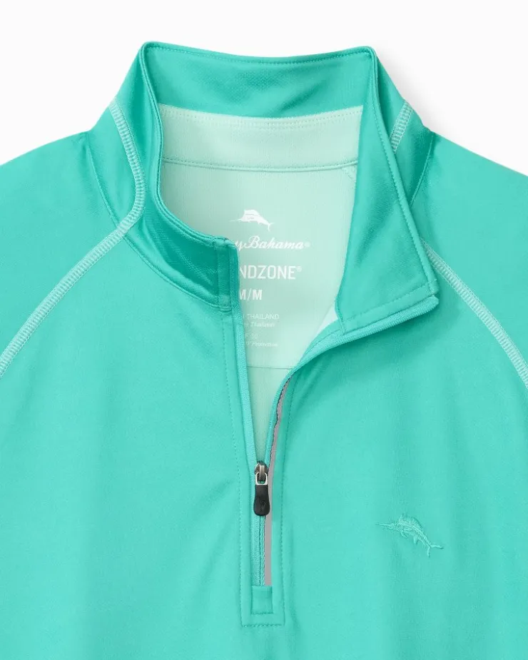 Tommy Bahama Paradise Isle IslandZone® Half-Zip Sweatshirt- Sweatshirts
