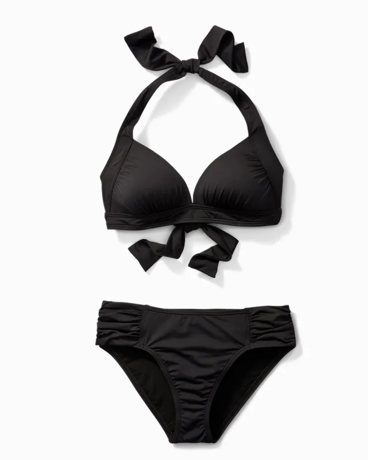 Tommy Bahama Pearl Halter Bikini Top-Women Bikini Tops