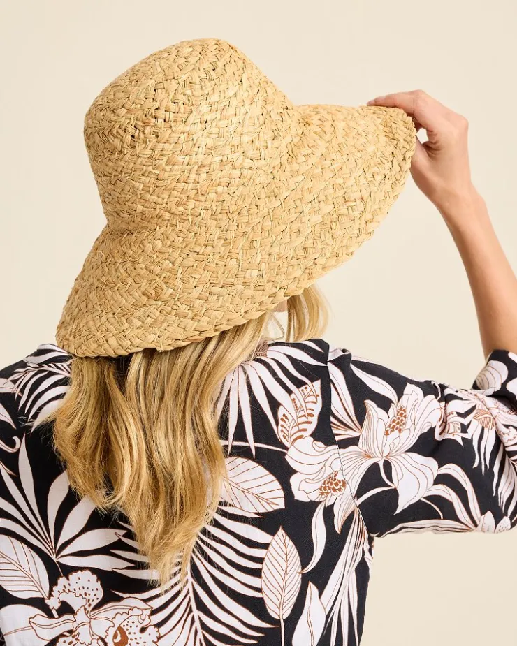 Tommy Bahama Pearl Raffia Sun Hat-Women Hats & Caps