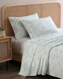 Tommy Bahama Pen and Ink 4-Piece King Sheet Set- Sheet Sets & Bedskirts