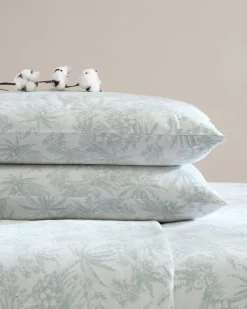 Tommy Bahama Pen and Ink 4-Piece Queen Sheet Set- Sheet Sets & Bedskirts