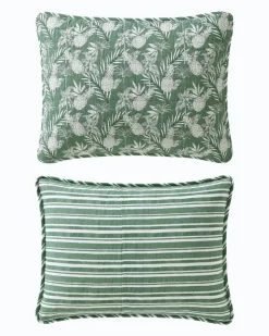 Tommy Bahama Pineapple Venture 3-Piece Full/Queen Quilt Set- Quilts & Blankets