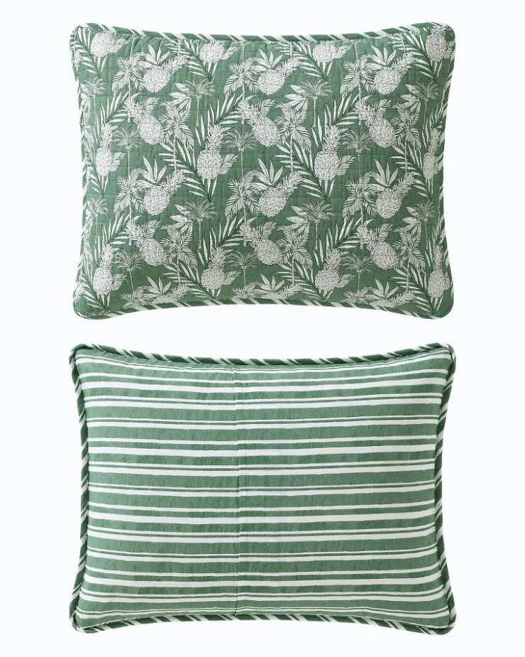 Tommy Bahama Pineapple Venture 3-Piece King Quilt Set- Quilts & Blankets