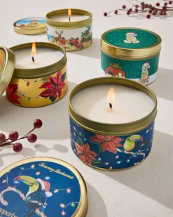 Tommy Bahama Pomegranate Lime 6-oz. Travel Candle Tin- Candles & Diffusers