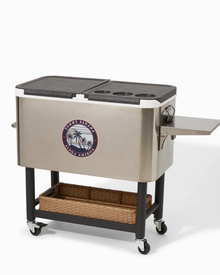 Tommy Bahama 100-qt. Rolling Cooler- Coolers|Umbrellas & Coolers