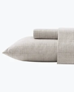 Tommy Bahama Raffia Linen King Sheet Set- Sheet Sets & Bedskirts