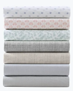 Tommy Bahama Raffia Linen King Sheet Set- Sheet Sets & Bedskirts