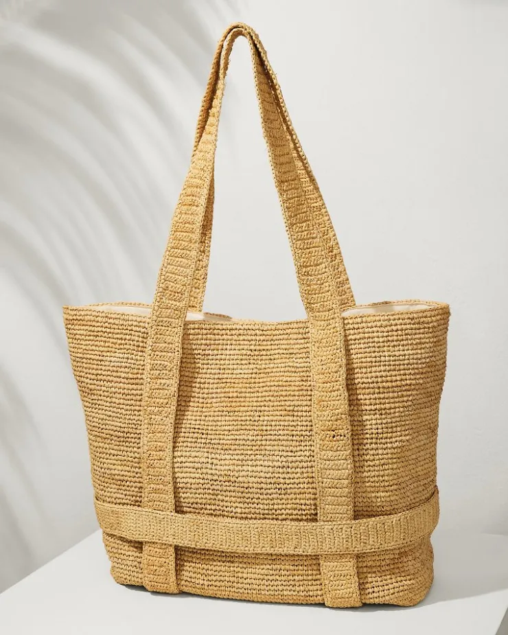Tommy Bahama Raffia Traveler Tote-Women Luggage & Travel|Beach Bags