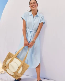 Tommy Bahama Raffia Traveler Tote-Women Luggage & Travel|Beach Bags
