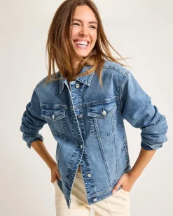 Tommy Bahama Relaxed Jean Jacket-Women Jackets