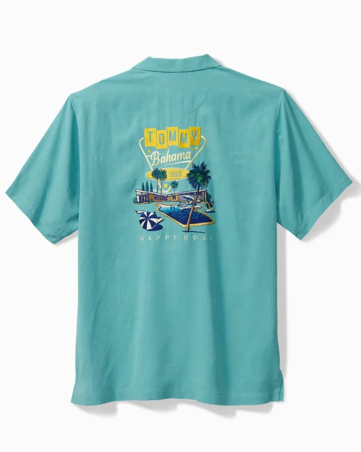 Tommy Bahama Retro Lounge Silk Camp Shirt- Shirts