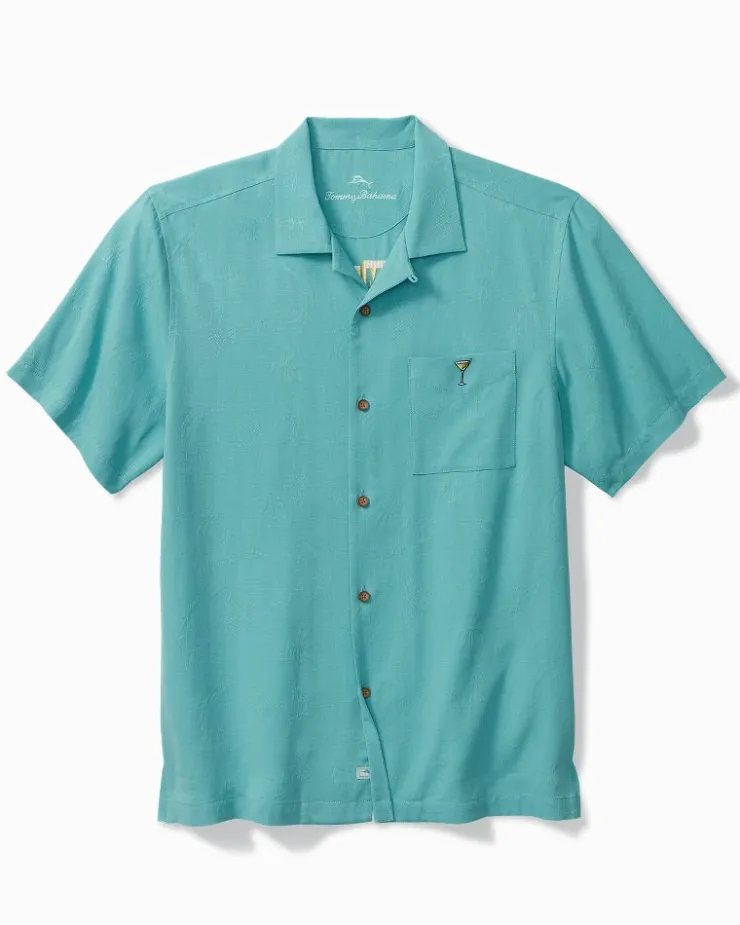 Tommy Bahama Retro Lounge Silk Camp Shirt- Shirts