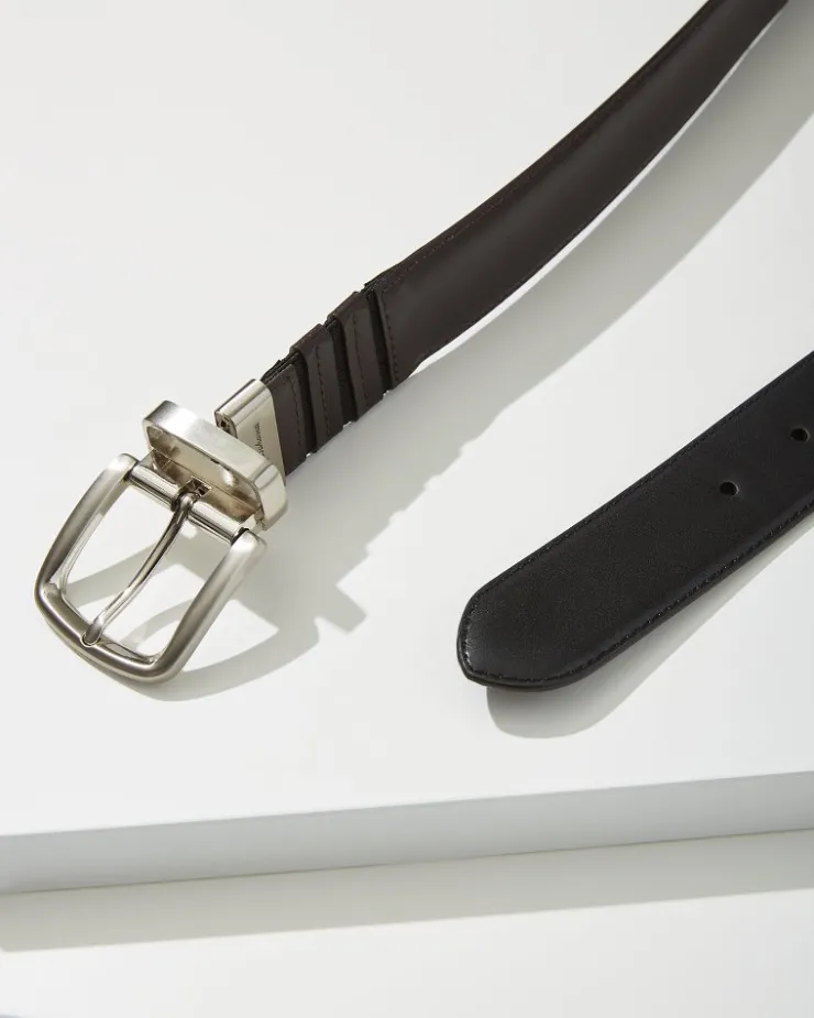 Tommy Bahama Reversible Performance Belt- Belts
