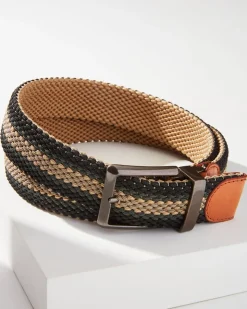 Tommy Bahama Reversible Stretch Cord Belt- Belts