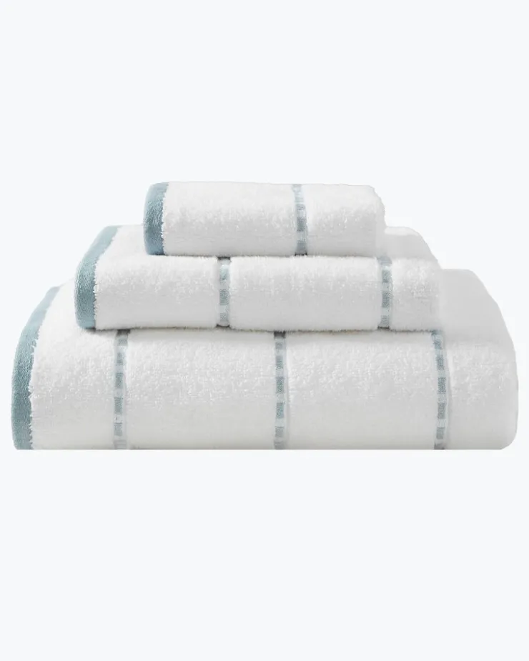 Tommy Bahama Ridley Blue 3-Piece Towel Set- Bath