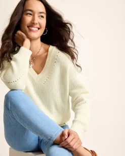 Tommy Bahama Salt Wash V-Neck Sweater-Women Sweaters|Tops & Shirts