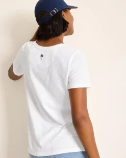 Tommy Bahama Salty Breeze Jersey T-Shirt-Women Loungewear|Tops & Shirts
