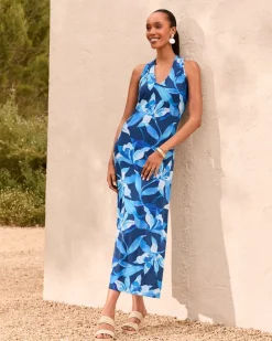 Tommy Bahama Sandy Seaside Brights Maxi Dress-Women Dresses