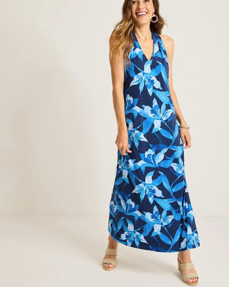 Tommy Bahama Sandy Seaside Brights Maxi Dress-Women Dresses