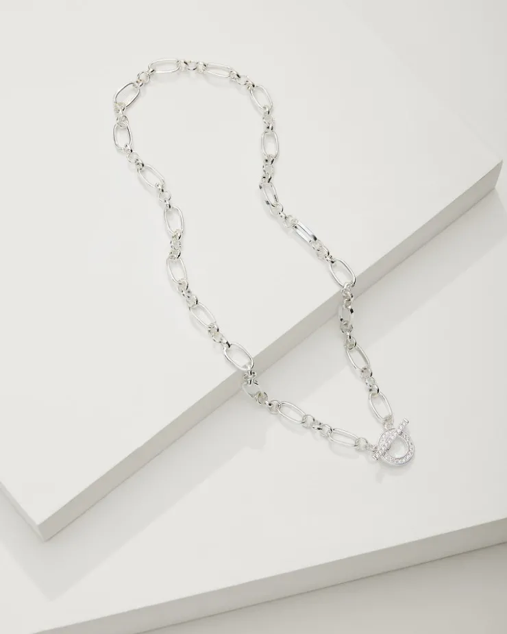 Tommy Bahama Sanibel Island Crystal Link Necklace-Women Jewelry