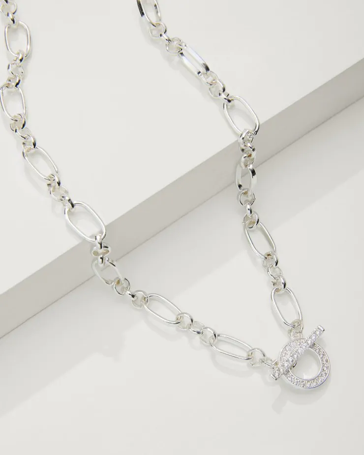 Tommy Bahama Sanibel Island Crystal Link Necklace-Women Jewelry
