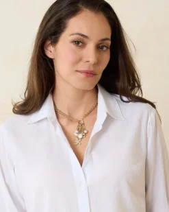 Tommy Bahama Sanibel Island Multi-Charm Necklace-Women Jewelry