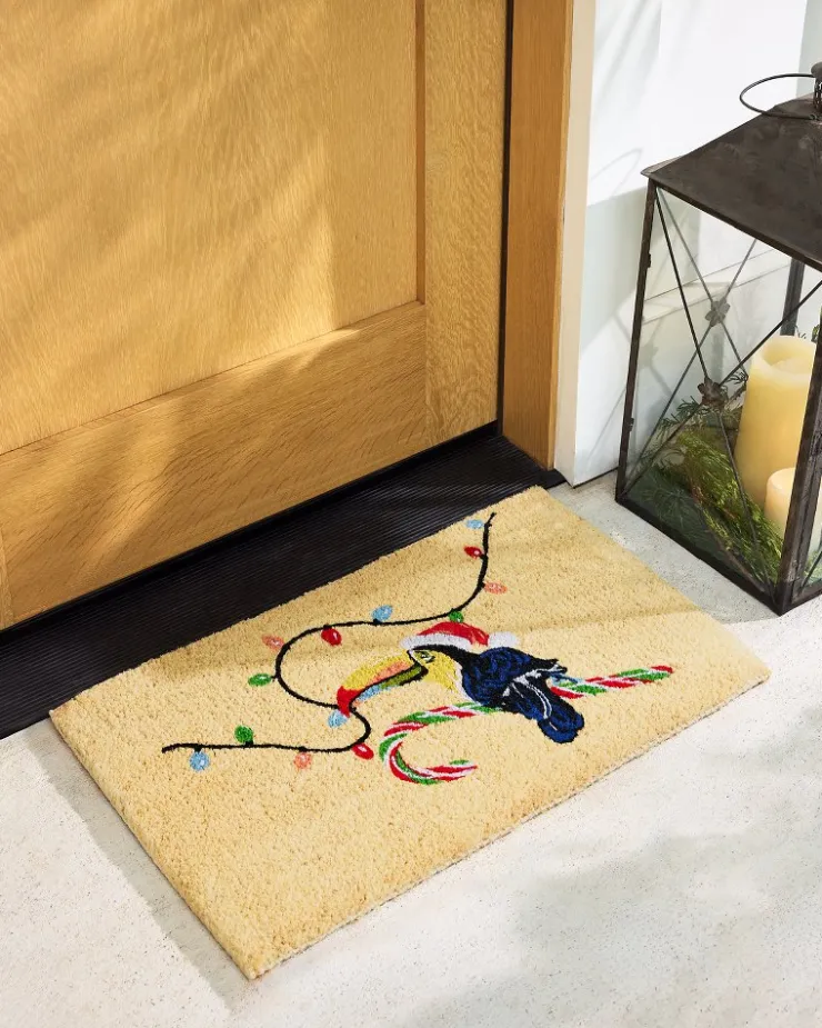 Tommy Bahama Santa's Toucan Coir Door Mat- Outdoor Accessories