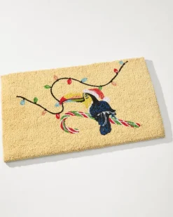 Tommy Bahama Santa's Toucan Coir Door Mat- Outdoor Accessories