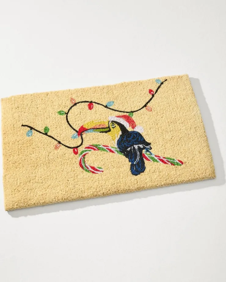 Tommy Bahama Santa's Toucan Coir Door Mat- Outdoor Accessories