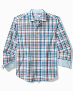 Tommy Bahama Sarasota Stretch Los Reyes Check IslandZone® Shirt- Shirts