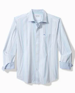 Tommy Bahama Sarasota Stretch Santiago Stripe IslandZone® Shirt- Shirts