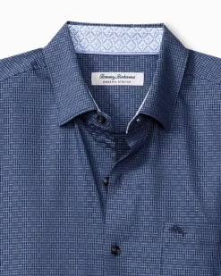 Tommy Bahama Sarasota Stretch Ventura Isles IslandZone® Stripe Shirt- Shirts