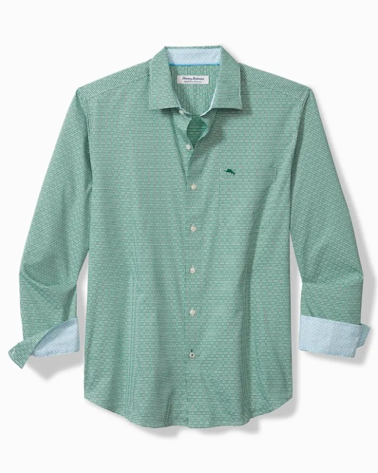 Tommy Bahama Sarasota Stretch Ventura Isles IslandZone® Stripe Shirt- Shirts
