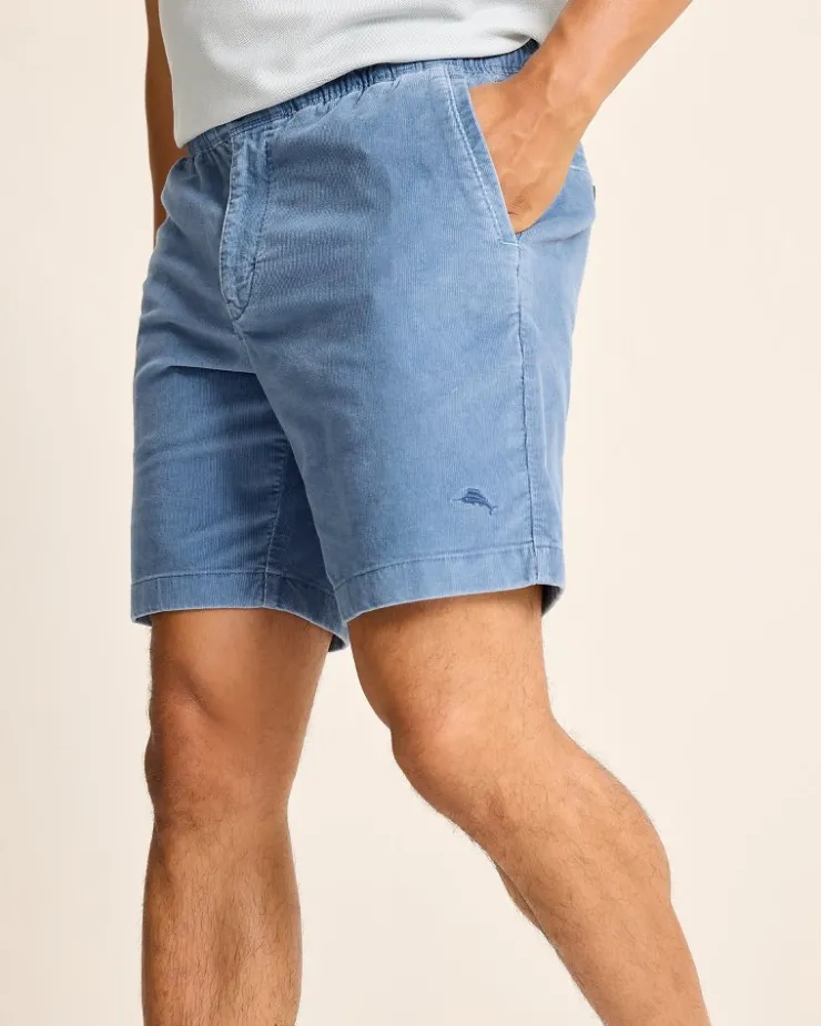Tommy Bahama Sea Coast Corduroy E-Waist 8-Inch Shorts- Shorts