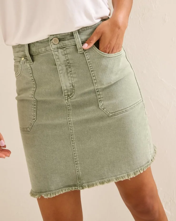 Tommy Bahama Sea Glass Utility Skirt-Women Skirts