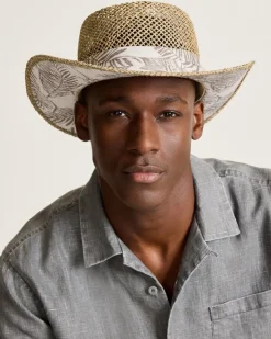Tommy Bahama Seagrass Gambler Hat- Hats & Caps