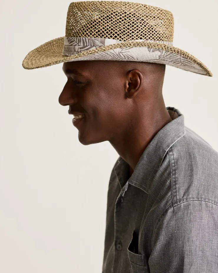 Tommy Bahama Seagrass Gambler Hat- Hats & Caps