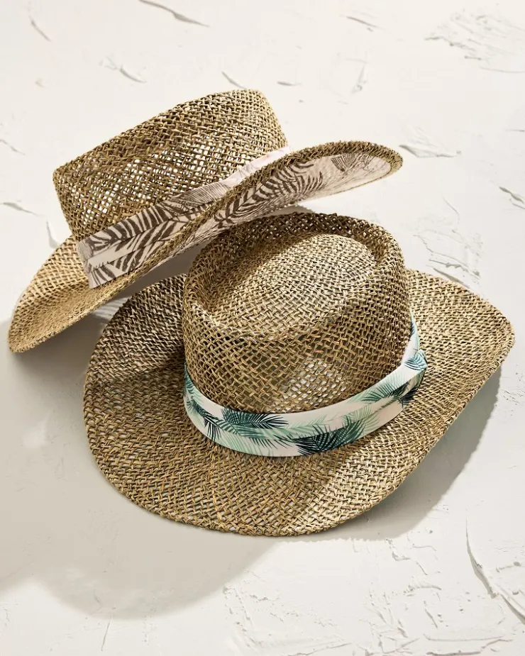 Tommy Bahama Seagrass Gambler Hat- Hats & Caps