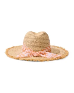Tommy Bahama Seaside Continental Raffia Hat-Women Hats & Caps