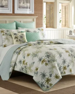 Tommy Bahama Serenity Palms Standard Quilted Sham- Pillows & Shams