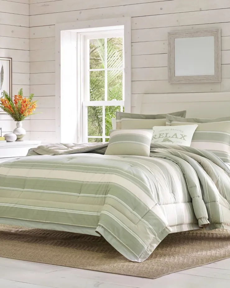 Tommy Bahama Serenity 5-Piece Queen Comforter Set- Comforters & Duvets