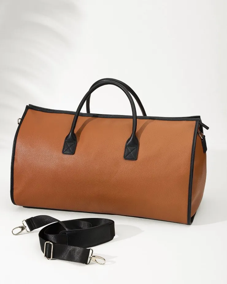 Tommy Bahama Siena Tan 2-in-1 Garment Duffel Bag- Luggage & Travel|Luggage & Travel