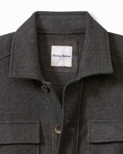 Tommy Bahama Silver Lake CPO Shirt Jacket- Jackets & Outerwear|Shirts