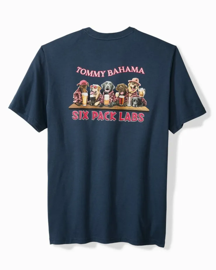 Tommy Bahama Six Pack Labs Graphic T-Shirt- T-Shirts|Shirts